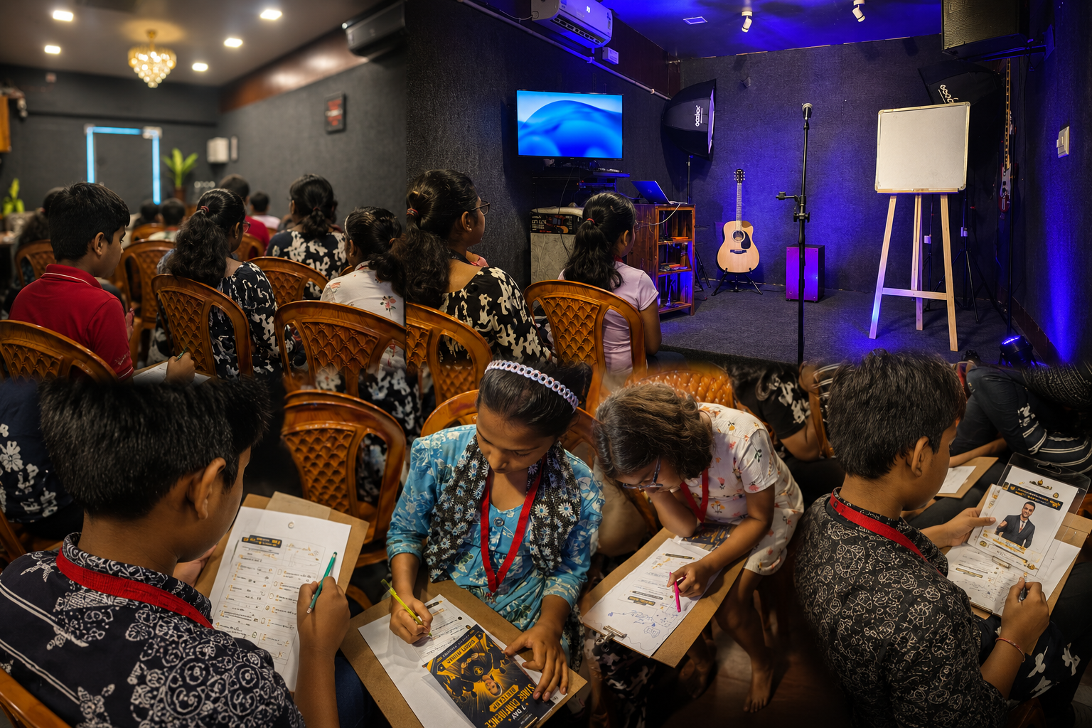 Participants in the Stage Confidence Bootcamp